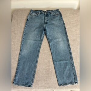 Levi's 550 Men's Jeans Vintage Blue 40x34 Straight Relaxed Fit 100% Cotton Denim